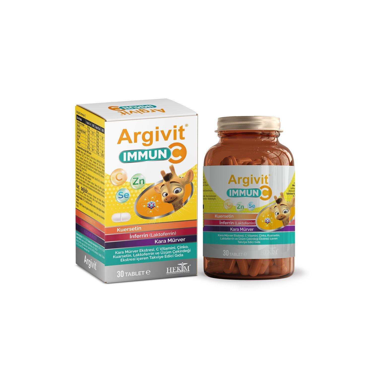Argivit İmmun C 30 Tablet - 1