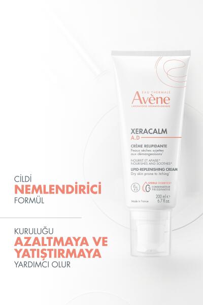 Avene XeraCalm A.D Lipid-Replenishing Creme Atopiye Eğilimli Ciltler için Nemlendirici Krem 200 ml - 2