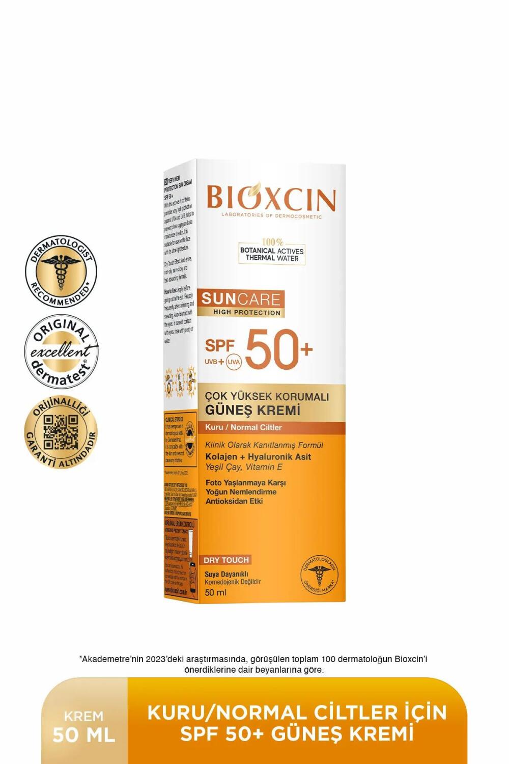Bioxcin Sun Care Kuru/Normal Ciltler Icin Gunes Kremi Spf50+ 50 Ml- Bioxcin Sun Care Sprey Spf50+ 200 Ml - 4