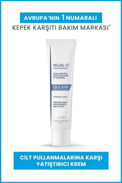 Ducray Kelual DS Krem Cilt Pullanmalarına Karşı Yatıştırıcı Krem 40ml - 1