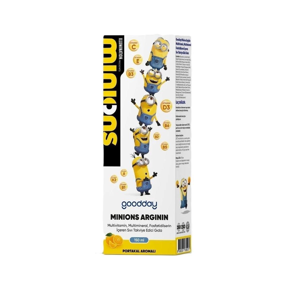 Goodday Minions Arginin Şurup 150 ML - 1