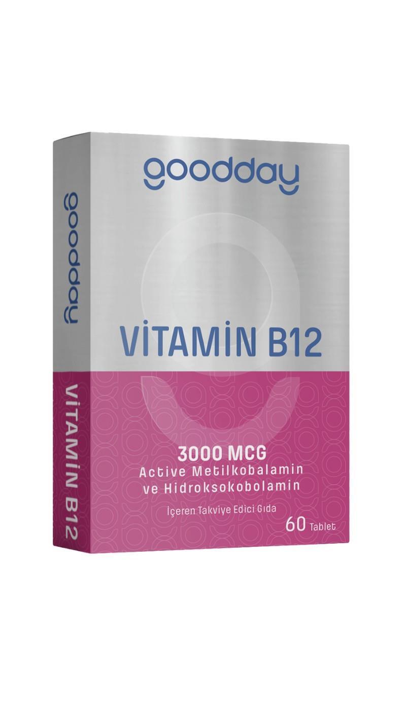 Goodday Vitamin B12 Active 60 Tablet - 1