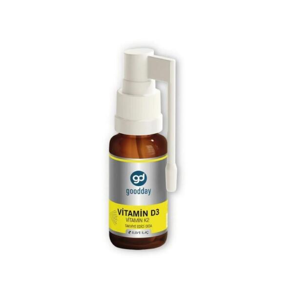 Goodday Vitamin D3 K2 Oral Sprey 20 ml - 1