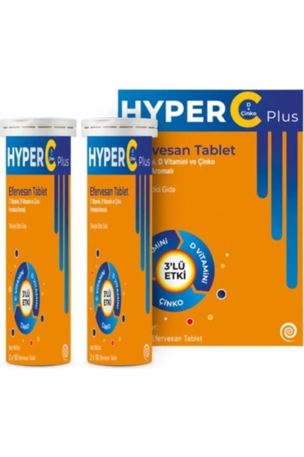 Hyper C Plus 20 Efervesan Tablet - 1