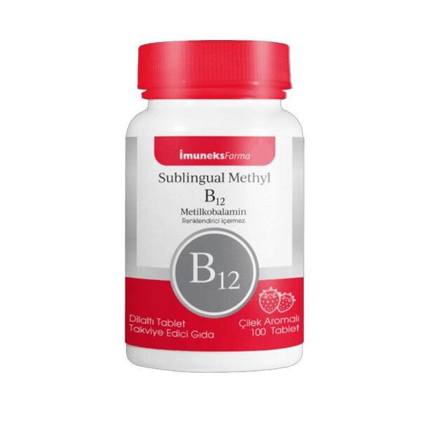 İmuneks Farma Sublingual Methyl B12 100 Tablet - 1