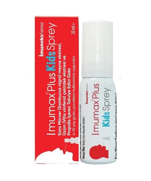 İmuneks Imumax Plus Kids Boğaz Spreyi 20 ml - 1