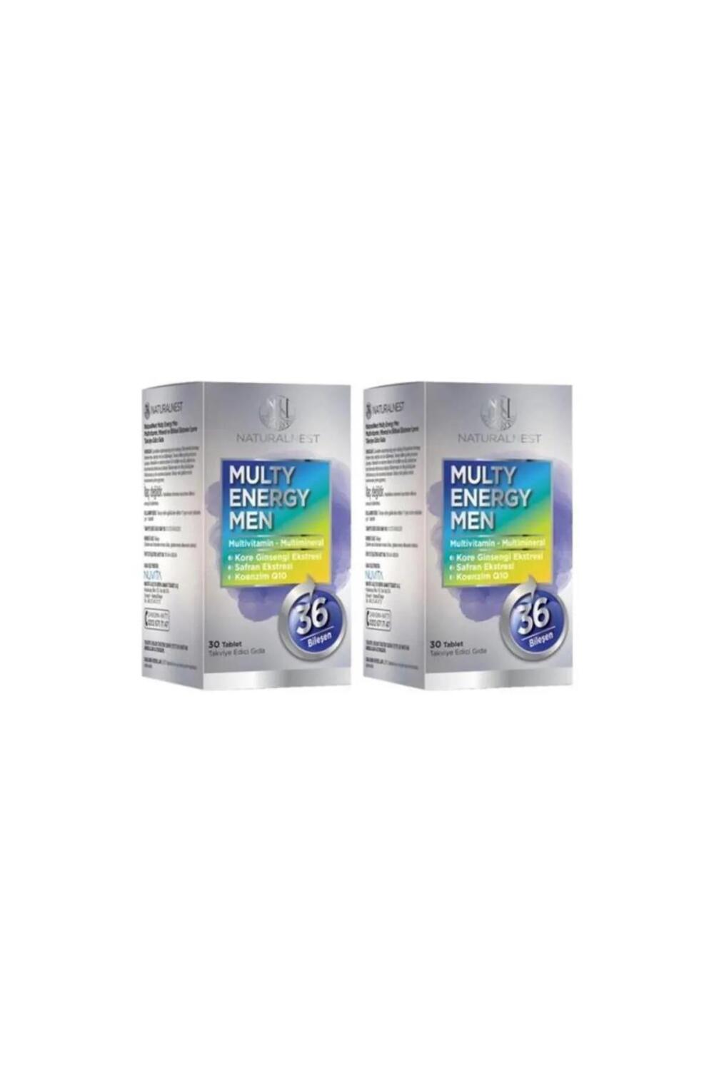 NATURALNEST Multivitamin Men 30 Tablet ALANA 2.Sİ %50 İNDİRİMLİ - 1