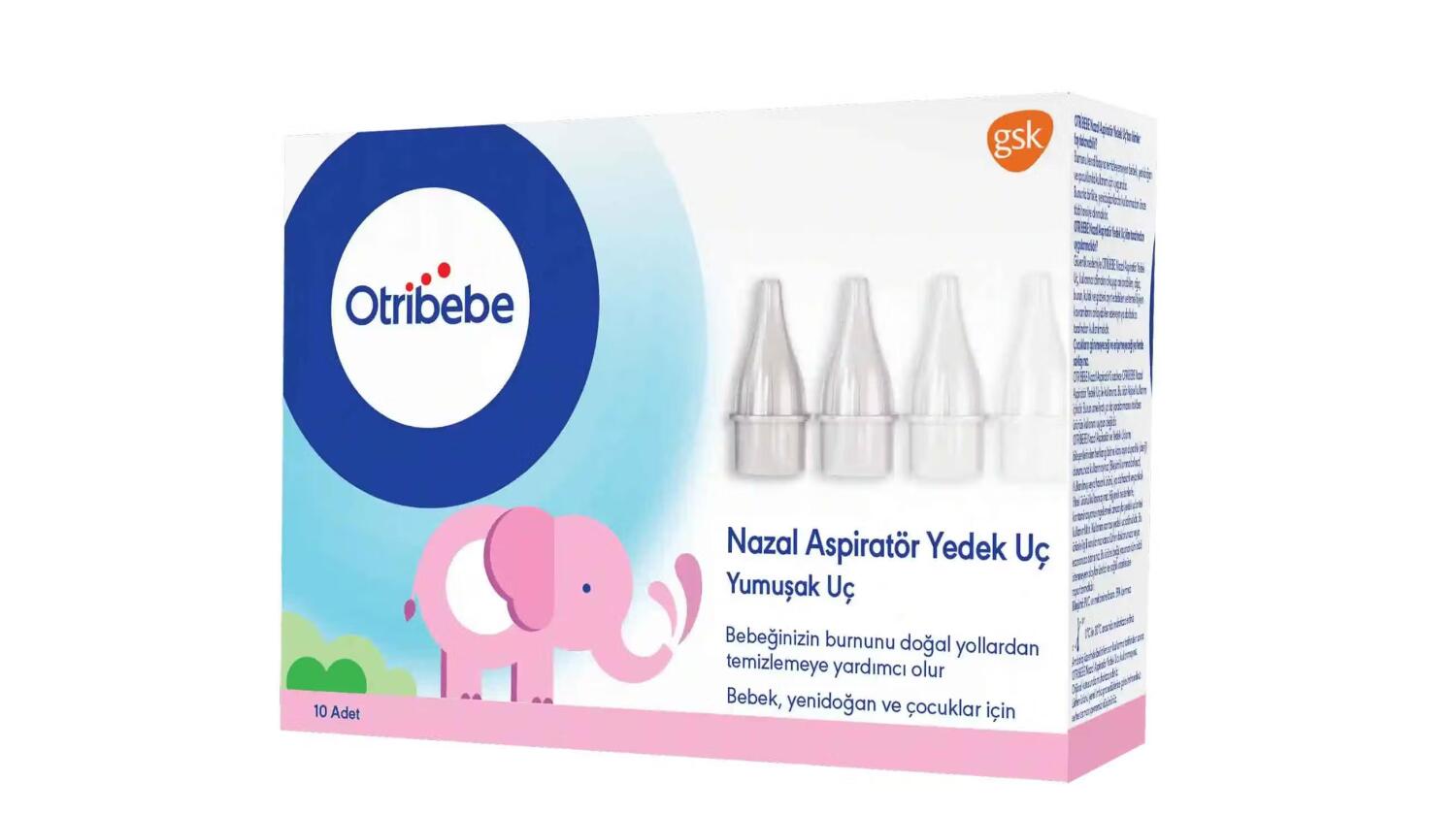 Otribebe Nazal Aspiratör Yedek Ucu 10lu - 1