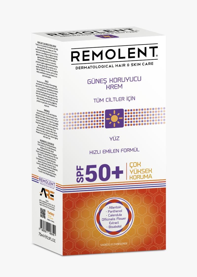 Remolent Güneş Kremi Tüm Ciltler İçin SPF 50+ - 1