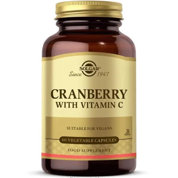 Solgar Cranberry With Vitamin C 60 Kapsül - 1