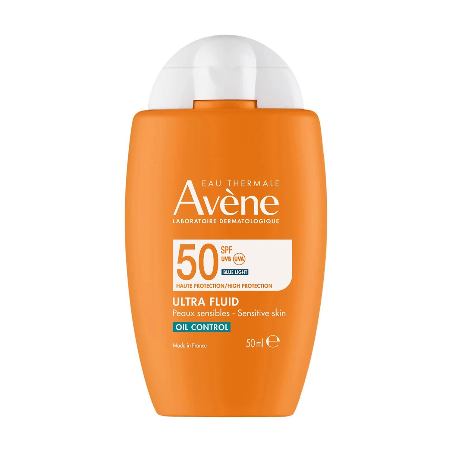 Avene Ultra Fluid Oil Control SPF50 Yağlı Ciltler İçin Çok Yüksek Korumalı Güneş Kremi - 1